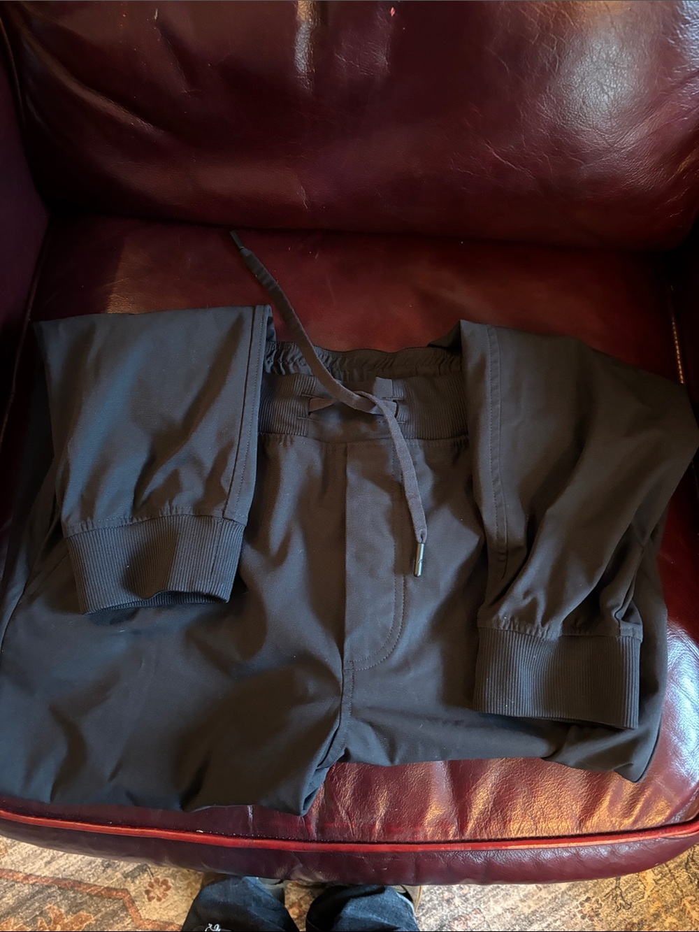 Rhoback Black Performance Joggers - Picture 2 of 3